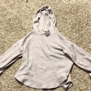 Long sleeve crop top